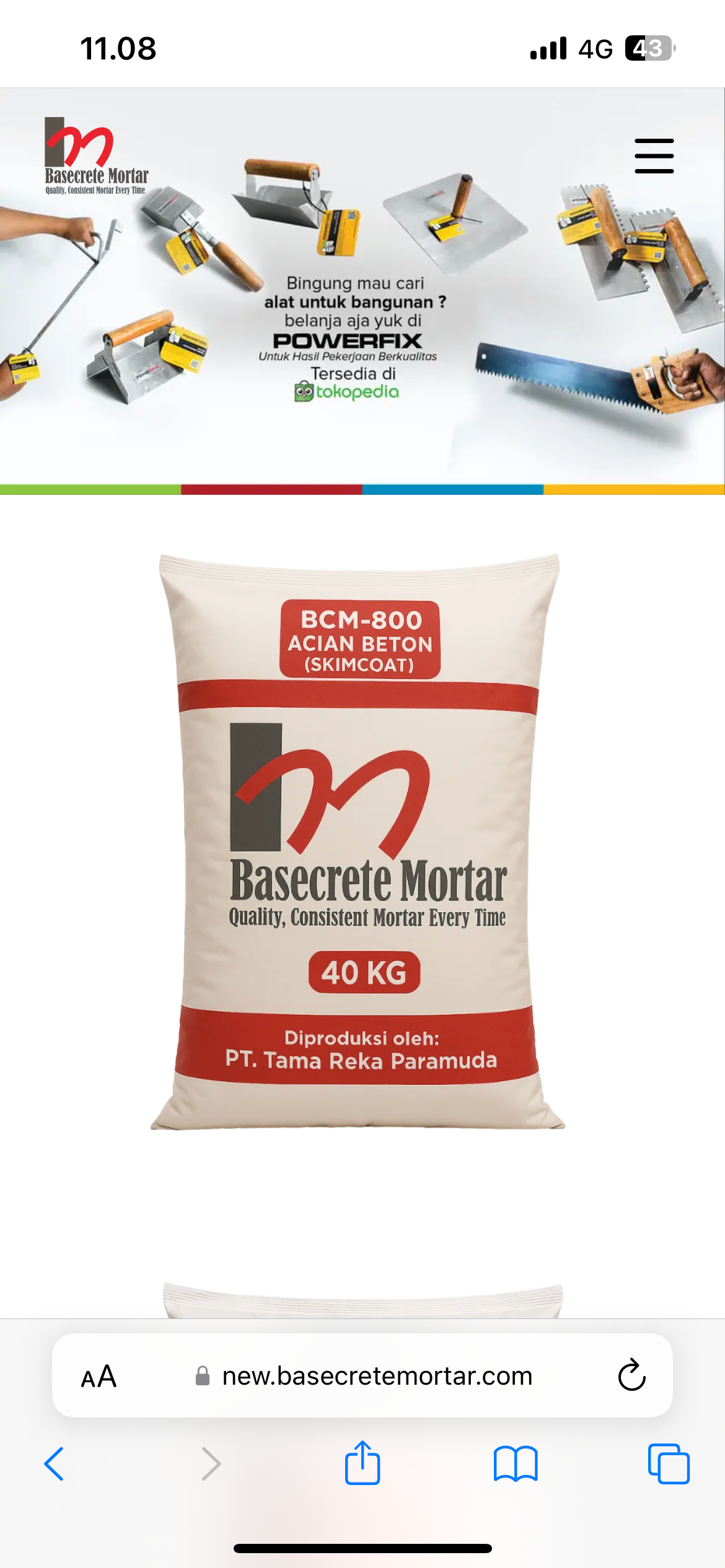 Mengenal Perbedaan Semen Biasa dan Semen Instan (Mortar)