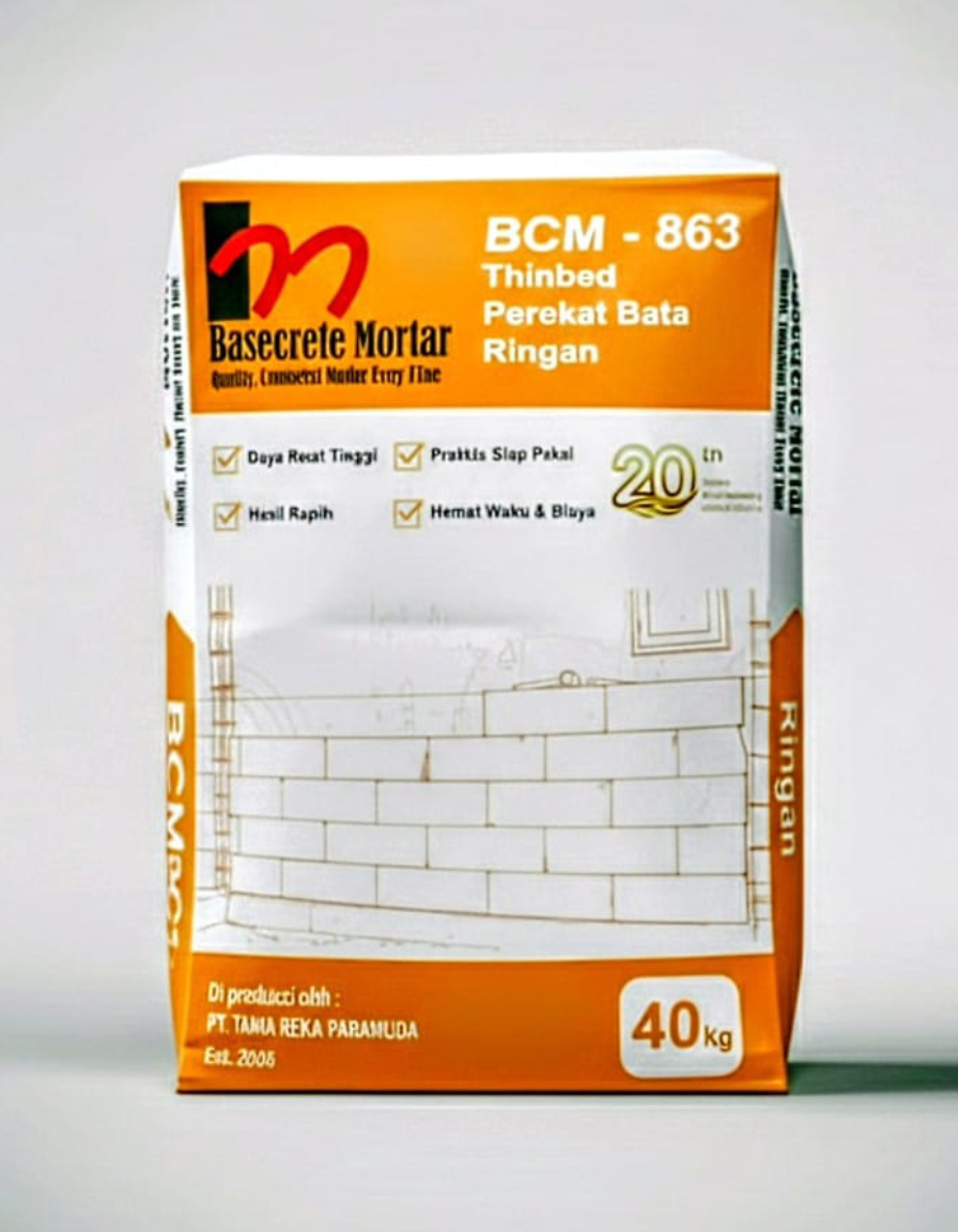 BCM-863 Thinbed // Perekat Bata Ringan